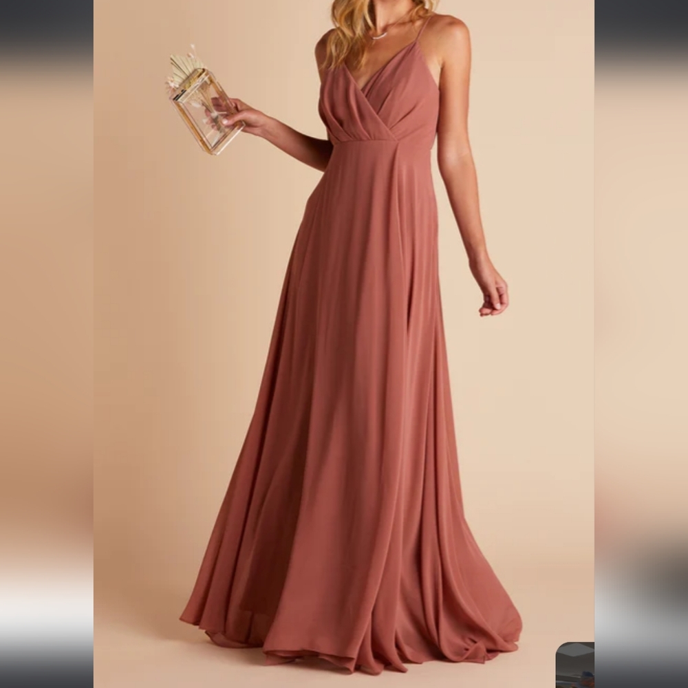 Birdy Grey Kaia chiffon desert rose dress